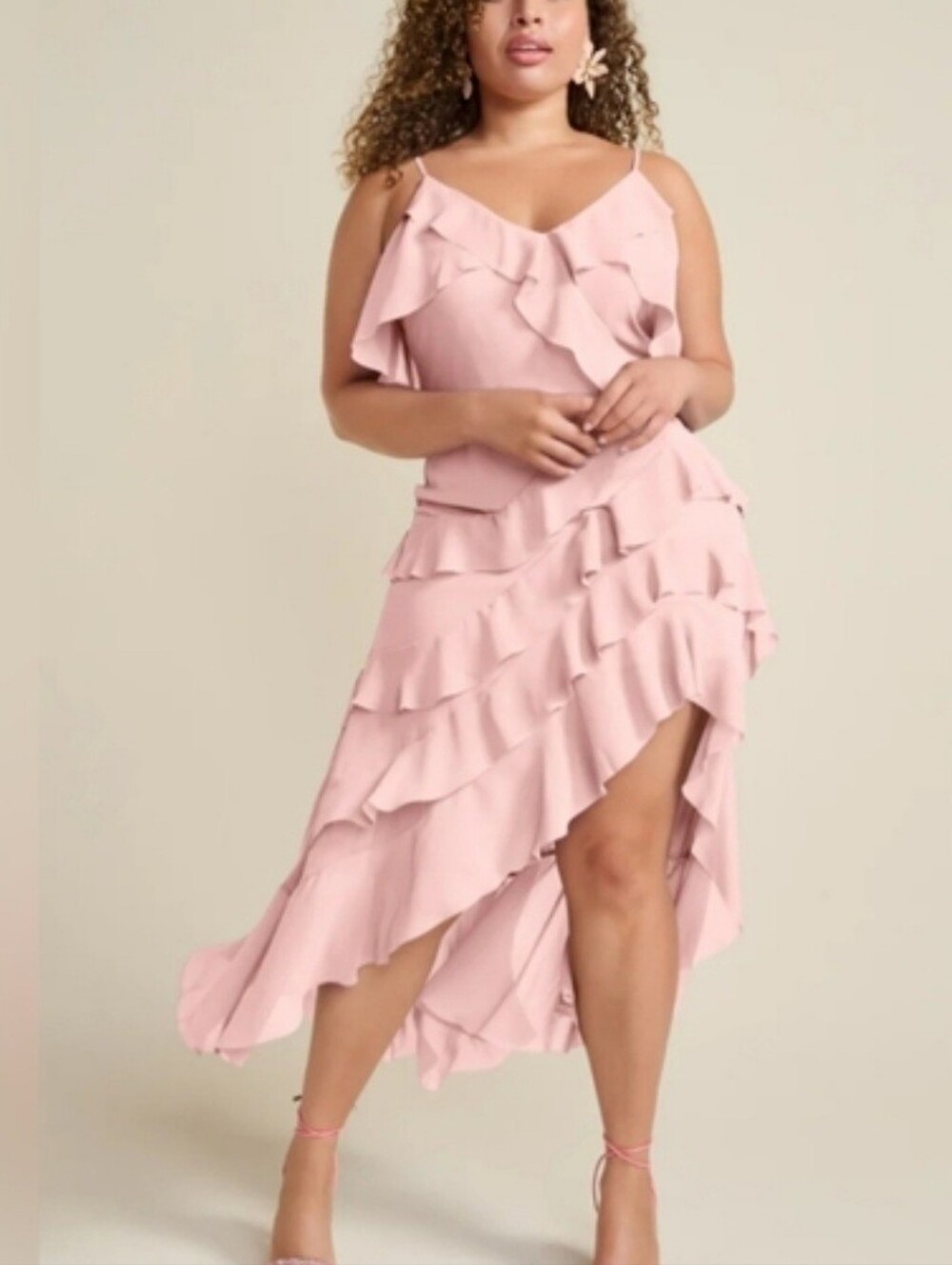 VENUS ELEGANT PINK SUNDRESS